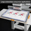 15-Needle Commercial Embroidery Machine, 24"x16" Large Embroidery Area, 1200 SPM High Speed, with Touch Screen & Advanced Photo-to-Pattern, for Batch Production of Hats, Apparel