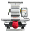 15-Needle Commercial Embroidery Machine, 24"x16" Large Embroidery Area, 1200 SPM High Speed, with Touch Screen & Advanced Photo-to-Pattern, for Batch Production of Hats, Apparel