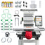 15-Needle Commercial Embroidery Machine, 24"x16" Large Embroidery Area, 1200 SPM High Speed, with Touch Screen & Advanced Photo-to-Pattern, for Batch Production of Hats, Apparel